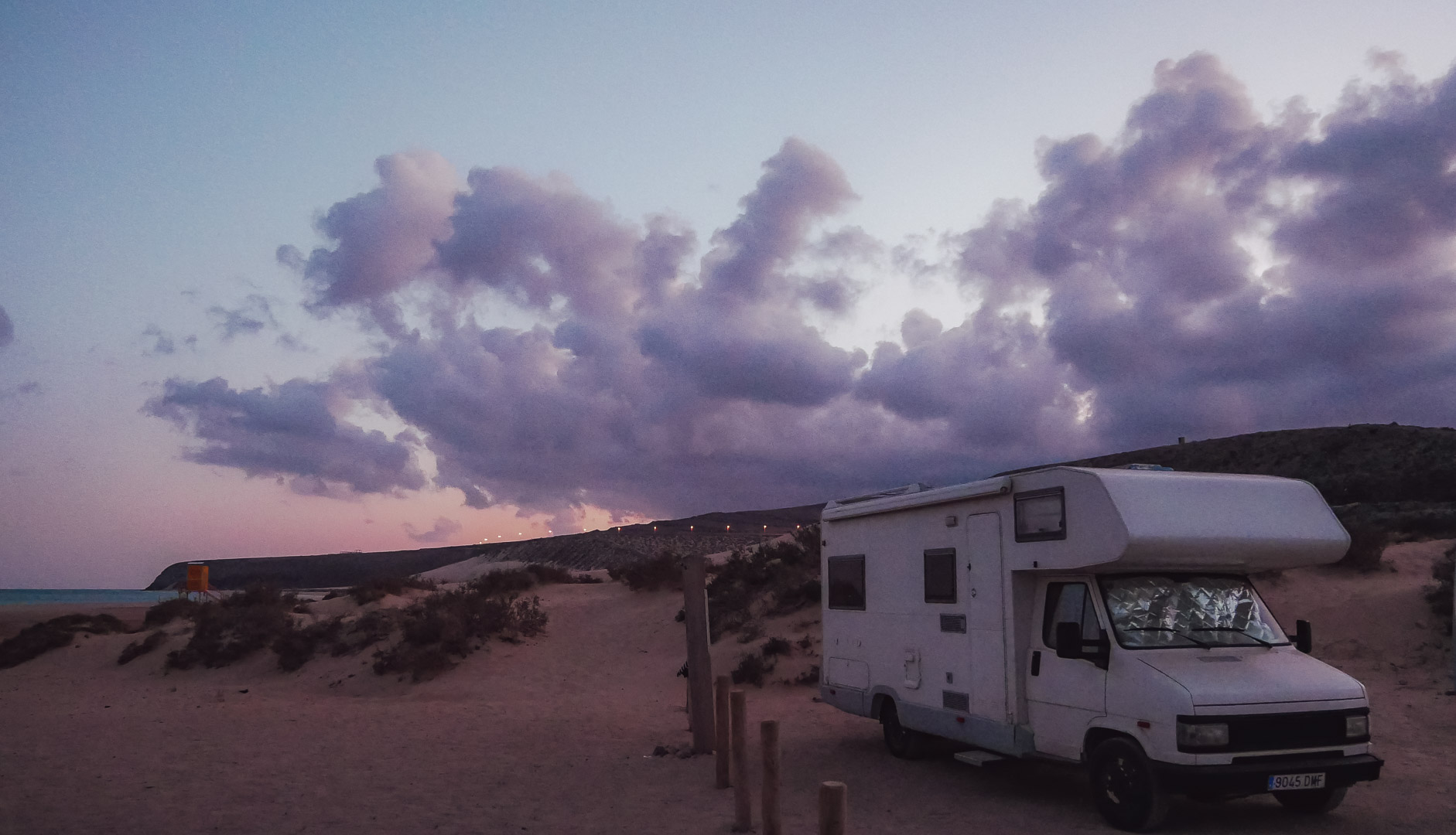 Cómo dormir gratis en furgoneta y autocaravana por Fuerteventura